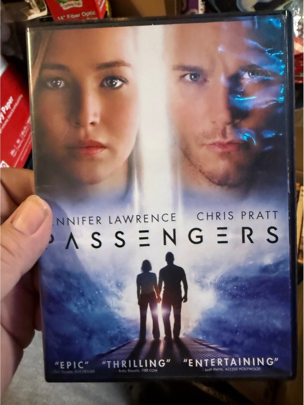 Passengers DVD Movie Jennifer Lawrence Chris Pratt